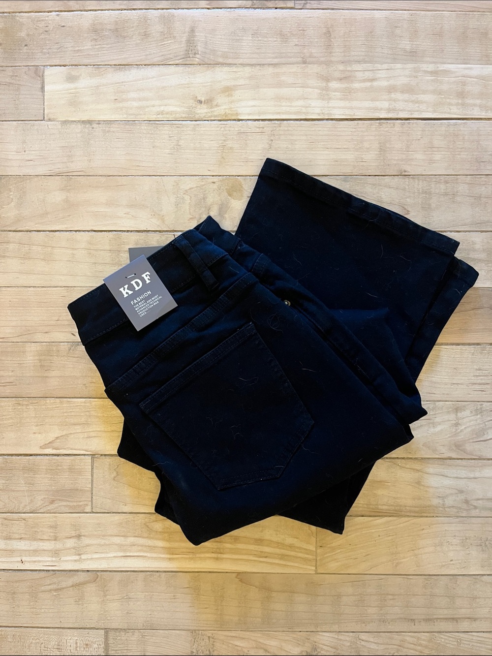 Woman’s Black Jeans - Classic Straight Fit